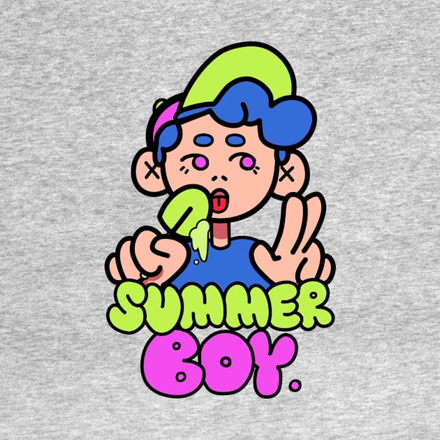 Summer Boy ! by stickerjock